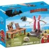 PLAYMOBIL Dragons Rochel Met Schapenslingeraar 9461