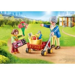 PLAYMOBIL City Life Oma Met Rollator 70194 -Toy Sheddekl Shop 1977325 9683a16e