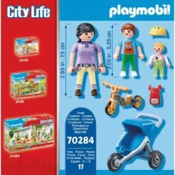 PLAYMOBIL City Life Mama Met Kinderen 70284 -Toy Sheddekl Shop 1980423 1170cc25