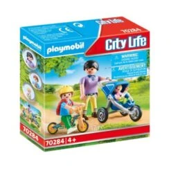 PLAYMOBIL City Life Mama Met Kinderen 70284