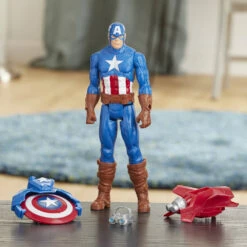 Hasbro Marvel Avengers Titan Heroes Speelfigurenset Captain America -Toy Sheddekl Shop 1984570 3f2e1adb