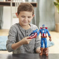 Hasbro Marvel Avengers Titan Heroes Speelfigurenset Captain America -Toy Sheddekl Shop 1984570 55cf0e29