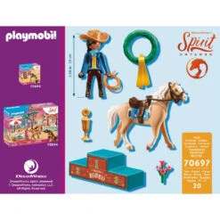 PLAYMOBIL Spirit Rodeo Pru 70697 -Toy Sheddekl Shop 1987228 9dde539b