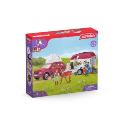 Schleich HORSE CLUB Avontuur Met Auto En Paardentrailer 42535
