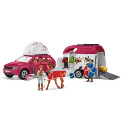 Schleich HORSE CLUB Avontuur Met Auto En Paardentrailer 42535 -Toy Sheddekl Shop 1989286 fac013e1