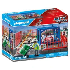 PLAYMOBIL City Action Cargo Goederenmagazijn 70773