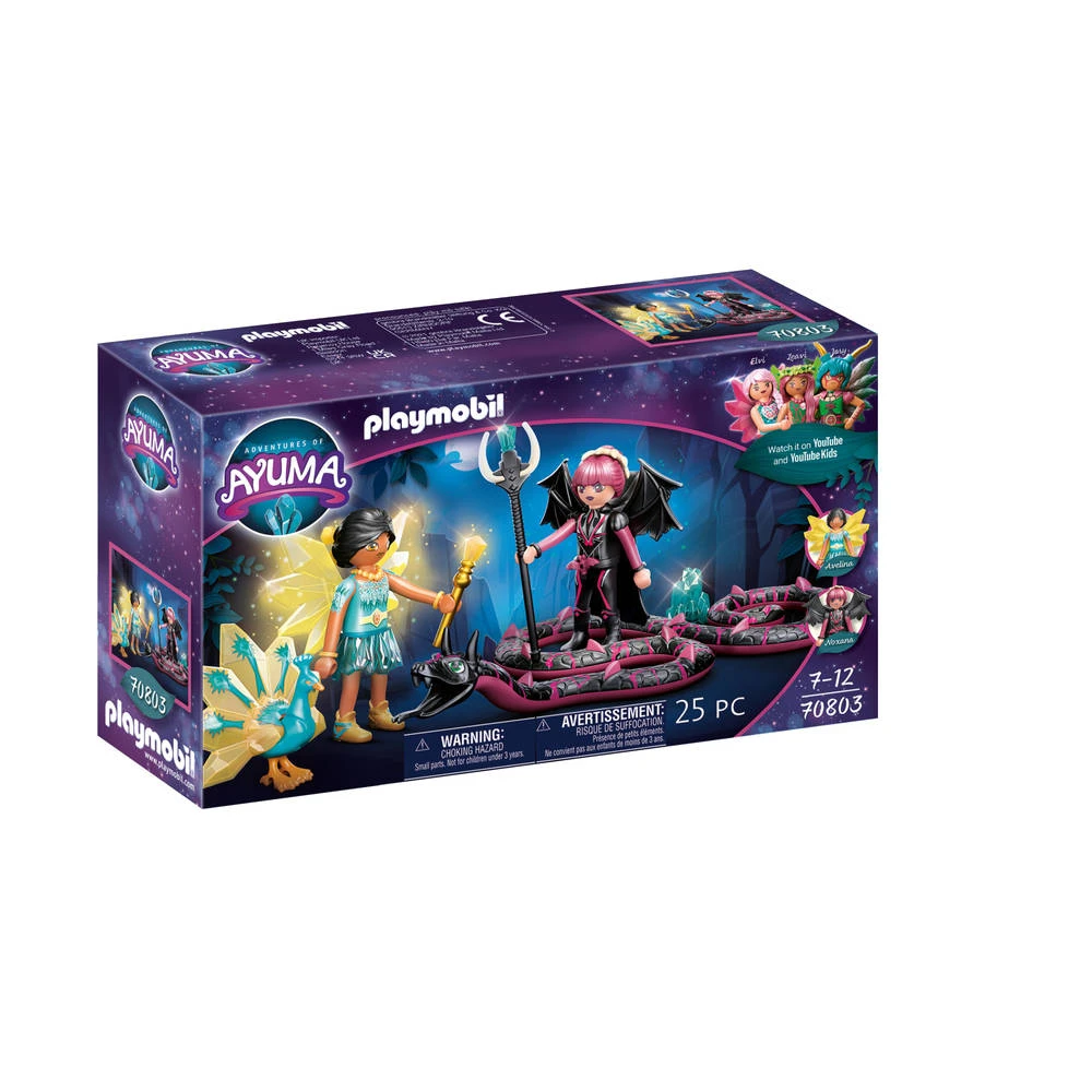 PLAYMOBIL Adventures Of Ayuma Crystal Fairy En Bat Fairy Met Totemdieren 70803 3 PLAYMOBIL Adventures Of Ayuma Crystal Fairy En Bat Fairy Met Totemdieren 70803
