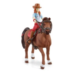 Schleich HORSE CLUB Hannah En Cayenne 42539 -Toy Sheddekl Shop 1989746 77628d49