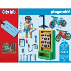 PLAYMOBIL Giftset E-bike Werkplaats 70674 -Toy Sheddekl Shop 1991396 1f39ed1e