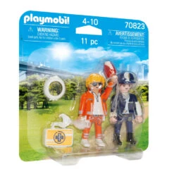 PLAYMOBIL DuoPack Spoedarts En Politieagente 70823