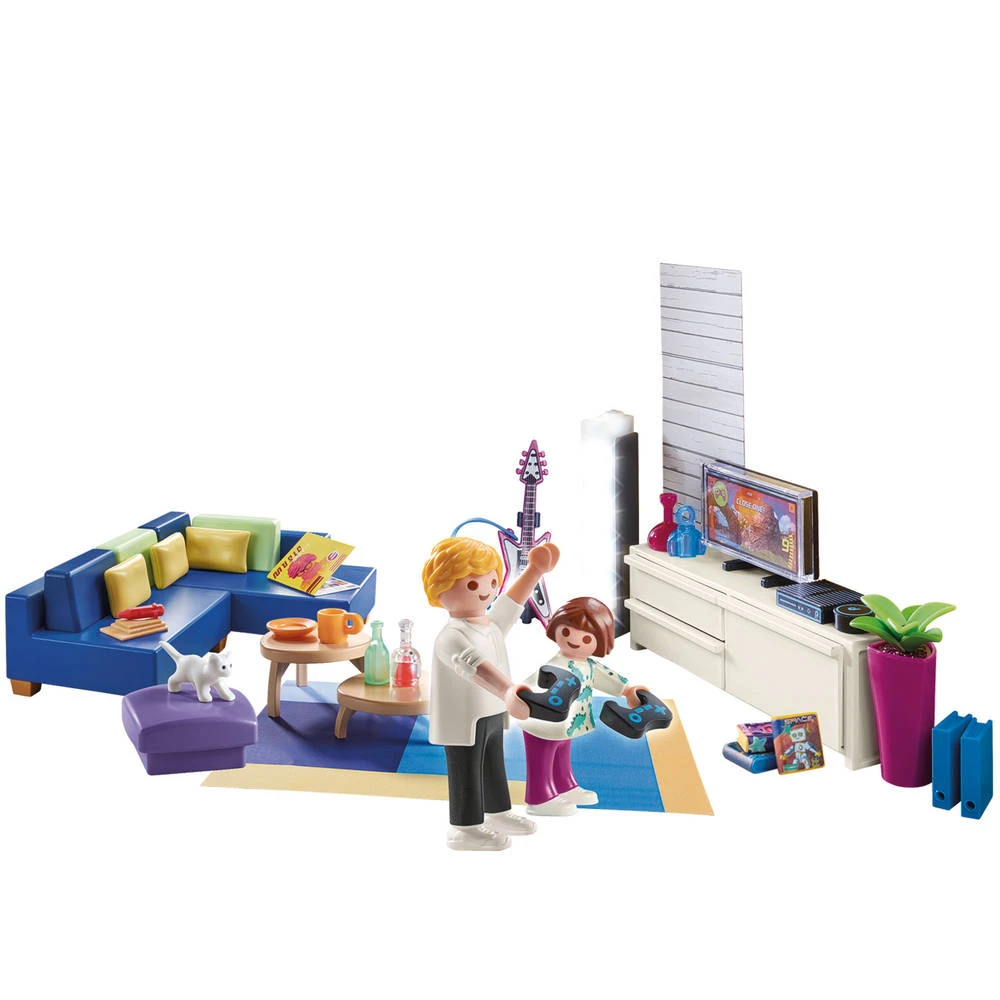 PLAYMOBIL City Life Woonkamer 70989 4 PLAYMOBIL City Life Woonkamer 70989 - Afbeelding 2