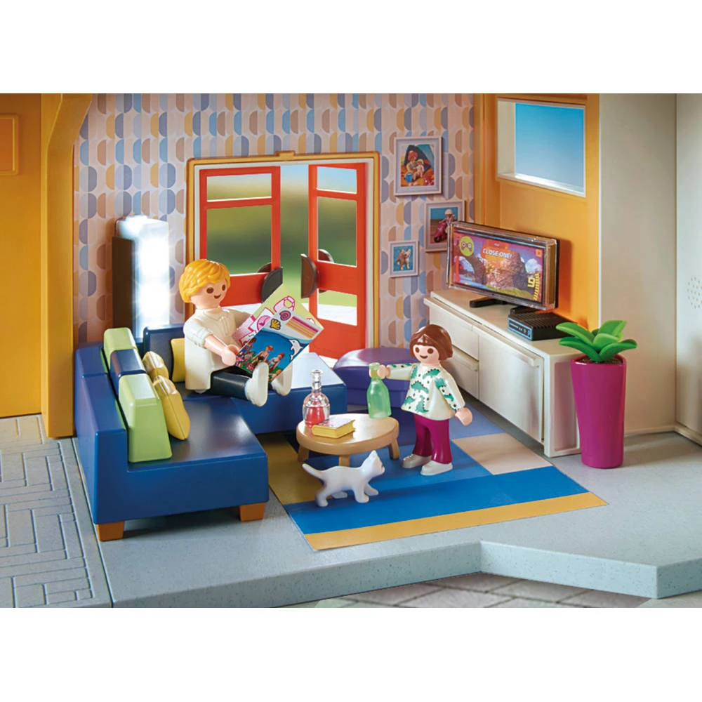 PLAYMOBIL City Life Woonkamer 70989 5 PLAYMOBIL City Life Woonkamer 70989 - Afbeelding 3