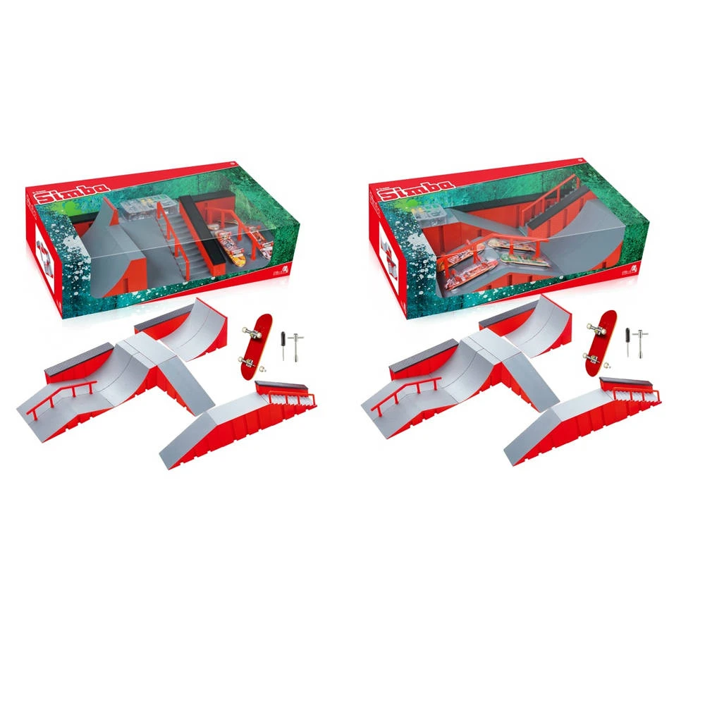 No Brand Skatepark Set Met 4 Skateboards 3 No Brand Skatepark Set Met 4 Skateboards