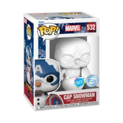 Funko Pop! Figuur Marvel Cap Snowman -Toy Sheddekl Shop 1993116 a3bce3d0