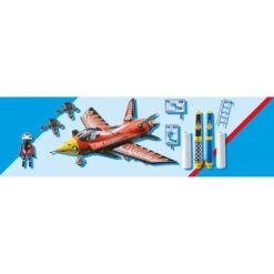 PLAYMOBIL Air Stuntshow Jet Eagle 70832 -Toy Sheddekl Shop 1993467 9994b6be