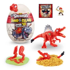 No Brand Smashers Dino Island Verrassingsei Mini Oplichtende Dino -Toy Sheddekl Shop 1994208 99ad292c