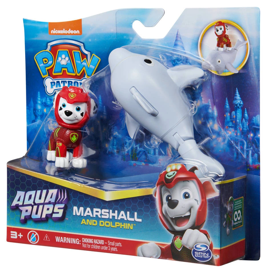 SPIN MASTER PAW Patrol Aqua Pups Speelfigurenset Met Marshall En Dolphin 6 SPIN MASTER PAW Patrol Aqua Pups Speelfigurenset Met Marshall En Dolphin - Afbeelding 4