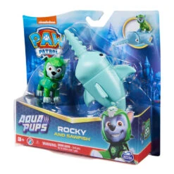 SPIN MASTER PAW Patrol Aqua Pups Rocky En Zaagvis -Toy Sheddekl Shop 1994945 cd173ed0