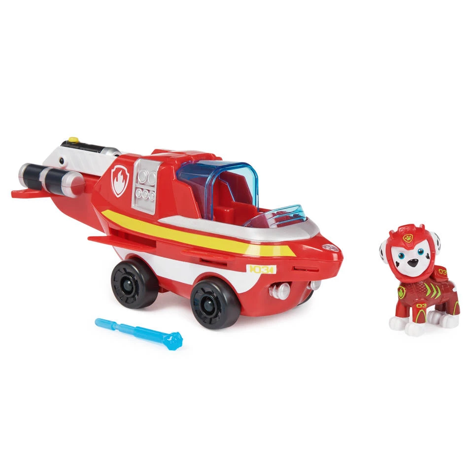 SPIN MASTER PAW Patrol Aqua Pups Transformerend Dolfijnen Voertuig Met Marshall 4 SPIN MASTER PAW Patrol Aqua Pups Transformerend Dolfijnen Voertuig Met Marshall - Afbeelding 2