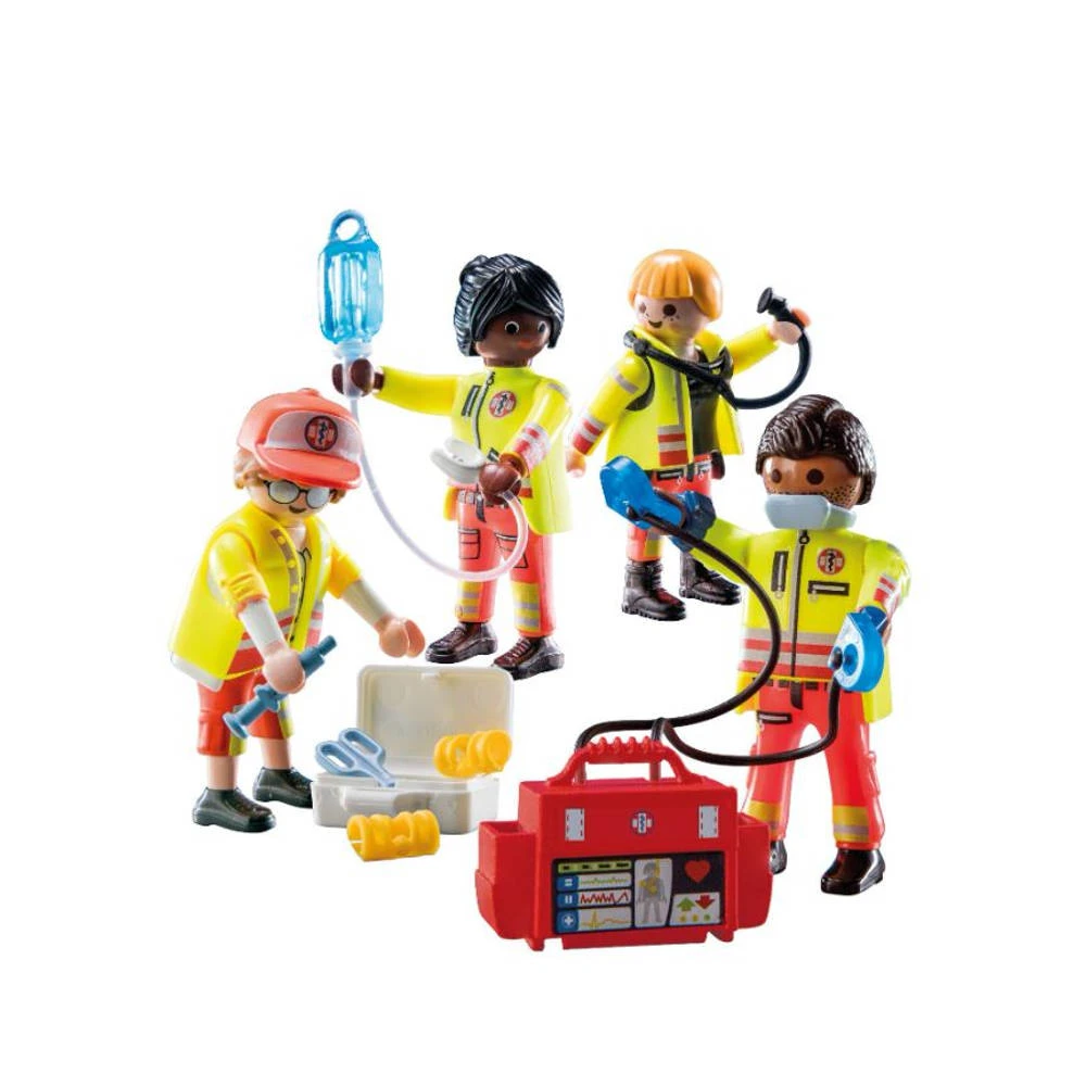 PLAYMOBIL City Life Reddingsteam 71244 5 PLAYMOBIL City Life Reddingsteam 71244 - Afbeelding 3