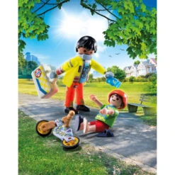 PLAYMOBIL City Life Verpleegkundige Met Patiënt 71245 -Toy Sheddekl Shop 1995216 25dbddda