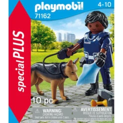PLAYMOBIL Special Plus Politieagent Met Speurhond 71162 -Toy Sheddekl Shop 1995253 54097fee